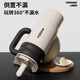 Vanow Big Mac High-Perfect Thermos Cup Damen Frauen mit großer Kapazität Strohhalm Keramik Innerer Liner Ice Water Cup Customized Cheese Snow Deckung 1050 ml (Keramik Innenauskleidung)