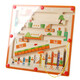 Youpin new style of young children's wood color digital cognitive classification magnetic mechanism maze children's educational toys 4- Ocean style beads-0.7kg