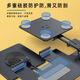Orange products universal flat plate bracket carbon steel alloy rotary lifting and folding suitable for Apple iPad Air/pro/mini/Huawei Xiaomi flat desktop lazy [MT1342] Haoyue Silver-360-degree rotating carbon steel丨lightweight丨Flat bracket