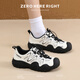 
ZHR hiking shoes for women casual outdoor sports lightweight creek tracing shoes for women versatile splicing women's shoes G683 Mi Black 37