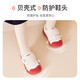 Shepherds Kindergartenschuhe Frühlings- und Herbst-Indoor-Schuhe für Jungen Anti-Kollision Kleinkindschuhe für Mädchen White Shoes White Peach Powder 1 23