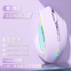 通天剑圣M800三模蓝牙无线鼠标屏显编程充电静音游戏电竞办公平板笔记本台式电脑男女通用 电镀紫-电显-宏编程-RGB灯效-12000DPI
