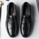 Zapatos de cuero de Cartelo para hombres zapatos casuales de negocios transpirables en verano
