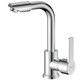Kegu Washbasin grifo de acero inoxidable Cuenca de acero inoxidable Baño universal giratoria de baño caliente y fría lavavajilla de la mano del cuerpo de acero inoxidable [Rotación universal] K1048