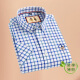 
MASTER POLO US Paul official brand short-sleeved shirt men's pure cotton plaid shirt middle-aged summer thin business casual D2629 38