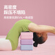 Langwei Yoga Bricks High Density Non-Slip Children's Dance Bricks Dancing Adult Leg Presses Auxiliary Practice Foam Bricks Fitness Equipment Taro Purple - 2 Pack 150g [Shore Hardness 352]