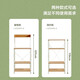 Muebles para el hogar de Lin Original Lin's Wood Industry Stand de pisos para el hogar Almacenamiento multifunción Almacenamiento de múltiples capas LS724P7-A Microondas con capa