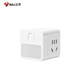 Bull (toro) Lámpara nocturna Lámpara de cabecera Rubik's Cube enchufe plug/plug/plug/plug/plug/plug 2 orificios + luz nocturna interruptor de control principal inalámbrico GNV-UD2102