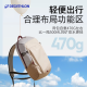 Decathlon mochila estudiante escolar nh100 city light deportes al aire libre caminata de montañismo viaje de negocios viajes de negocios mochila arroz gris-20l (modelos nuevos y antiguos enviados alternativamente)