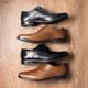Clarks Chaussures masculines Business Casual Le cuir chaussures Brock Shoed Formal Chaussures Howard Wing Overseas Pourdage 26161253 40