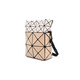 ISSEY MIYAKE Women's Bag Lucent Nest Frauen zweiteiliger Mini One-Shoulder Crossbody Bag [Geschenk] Kamel Beige Ag671 47 47