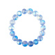 Eternal symbol collection grade natural Indian ice vitreous strong blue light gray moonstone bracelet for women high-end crystal blue moonstone collection grade 10mm