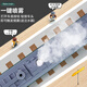 Zhongmai weifuxing Hochgeschwindigkeitsbahnmodell Emu Set Simuliertes Green Train-Legierung Kinderspielzeug Jungen Geburtstagsgeschenk Grüne Zugläppchen + Wagen