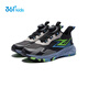 361 Yuping children's running shoes 26 spring men's and women's middle and older children's waterproof anti-slip anti-slip cushioning light outdoor sports shoes black 36