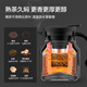 Jing Tokyo-made stewed teapot ceramic liner 1L tea water separation insulation kettle old white tea office tea brewing kettle