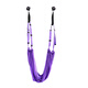 Zailu aerial yoga sling household handstand artifact training equipment yoga stretch belt hanging on the door to assist non-elastic lower waist lilac purple open shoulders and back to create a hot mom figure
