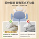 JD.com Kinderstudientisch und Stuhl Set Massivholz Liftschreiber Schreibtisch Grund- und Sekundarschüler Schreibtischstuhl 15 cm nach hinten 1m Blau jagen