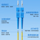 Zhongke Optoelectronics Single-mode fiber jumper Single-mode dual-core Duplex optical cable tail fiber UPC telecom grade 9/125 fiber cable SC-SC single-mode ZK-SC-SC/OS2-SS 15 meters