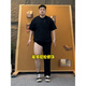 Digada Monster Laboratory Scimitar Jeans Men's Spring and Automne Slim and évasé Long Pantalon Men Pantalon droit haut de gamme DRFFS-701 Black XL [suggéré 120-135jin [Jin est égal à 0,5 kg]]]