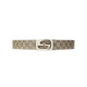 
GUCCI Gucci men's belt fashion double-sided men's belt Coffee 245861 KGDHN 9767 110