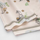 Haoye Haoye Style de ropa Spring y otoño Mujeres embarazadas Patamas Pantalones Pantalones de soporte de algodón puro Ajustable antes y después del embarazo Cartoon cómoda para pantalones de confinamiento fuera de DK1098 2XL