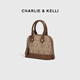 Charlie/Kelli CK Bag Bag Women's Bags Retro Shell Bag Women 2025 Nuevo estilo Hand-Hands One-Ho-Hohor Crossbody Bag Crossbody Regalo de San Valentín Regal Off-White [Jingcang Delivery Brand Bag]