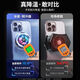 Mengyin mobile phone radiator magnetic suction semiconductor cooling back clip live flat panel cooling artifact wireless charging built-in battery air-cooling patch is suitable for Apple iPad OnePlus iqoo [three-in-one upgraded model 丨back clip magnetic suction model] with wireless charging丨re real-time temperature display