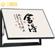 CLCEY电表箱装饰画新中式客厅玄关配电箱遮挡电闸盒国风挂壁画免打孔 A4884 40高x50宽容纳29高x39宽