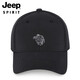 Jeep (JEEP) Hat Men's Baseball Cap Fashion Four Seasons Peaked Cap Couple Style Men's and Women's Universal Fashion Embroidered Hat A0033