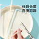 Meiya straws disposable individually packaged 100 pieces milk tea juice yogurt food plastic long hose pregnant women and children