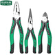 LAOA old A three-piece set of pliers wire pliers diagonal nose pliers needle nose pliers electrician pliers home set