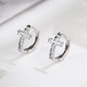 Liuguifu Jewelry PT950 platinum earrings cross platinum stud earrings for women 2.0g PT0200019