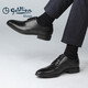 
Goldlion men's shoes business formal casual shoes simple and comfortable leather shoes 567810183ABB-black-41 size