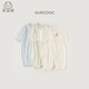 Guiqi Xiong light and refreshing cotton baby summer jumpsuit thin long-sleeved air-conditioned clothing baby stretchy sweatshirt cool feeling