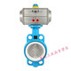 Le village de Shantoulin convient au D671F-16 Pneumatique Tetrafluoro-Pinch Butterfly Valve pneumatique DN50 65 80 100 125 150 DN300 (304 plaque GT)