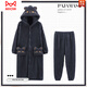Cat Man (MiiOW) winter men's coral velvet nightgown with velvet thickened autumn and winter flannel men's robe warm pajamas set bathrobe velvet robe: L6187 Shark Men's L