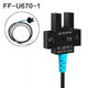 
Shenwu FF-U67 slot type photoelectric switch sensor EE-SX670/1/2/3/4/5/6/7 limit sensor FFU673-CR3 (3-meter wire) PNP high level