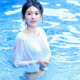 斤慕泳衣女比基尼罩衫海边度假游泳外搭沙滩防晒衣温泉罩衣外套女 防晒罩衫开叉白色均码可穿120斤