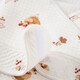 Tongtai (TONGTAI) baby blanket autumn and winter 0-3 months baby blanket TS43C201-DS orange 80*80cm