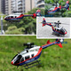 EC135 Fernbedienung Hubschrauber Simulation C187 Vierkanal Fernbedienungsmodell Flugzeug Mini 1:48 Wie realer Hubschrauber Blauluftdruck, der verbessertes Hauptlager-Fernbedienungssteuerelement Changhua-drei elektrische Set zum Fliegen eingerichtet wird