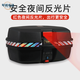 Suitable for large motorcycle trunk electric vehicle trunk extra large universal thick takeaway storage box large 691C trunk black standard version 47 liters