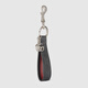 GUCCI Gucci GG key chain embellished with double G black one size