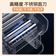 
Baihaojia electric noodle press household noodle machine fully automatic sautéing machine multi-function wonton skin dumpling skin and noodle rolling machine small dough making artifact noodle cutting machine commercial black noodle tool two-cut type [double skin + dumpling skin + 1.5mm thin + 4mm wide noodles] high-quality stainless steel/8-speed adjustment
