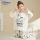 
Disney girls pajamas pure cotton long sleeve suit spring and autumn thin medium and large children cartoon cute little girl children's home clothes XSA-14082 [cloud sense skin-friendly] 105