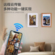 Yili Zhiyan digital photo frame electronic photo album stage photo loop holiday gift 10.1-inch WiFi touch screen version wooden frame