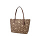 CoaCH (COACH) women's bag tote bag large capacity shoulder bag classic presbyop handbag commuter computer bag 618 khaki print CN671IMWD9 other