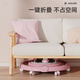 Ai Tong Babies Learning Travel Music Multi-Functional Prevention-type leg Anti-side Folding can be folded for 6-18 months.