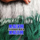 Manhu will stick fish net fishing net three-layer sunken net hanging net white strip mesh sea net three-layer sunken net 3 fingers 20m long * 1.2m round pendant high quality soft silk strong and durable