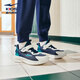 Hongxing Erke (Erke) Zapatos para niños para zapatos para correr para niños y niñas 24 productos nuevos, zapatillas de zapatillas para niños pequeñas y pequeñas [Mingou] Oculto azul oscuro/FACUI Azul 36