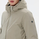 
KOLON SPORT/Kolon lightweight down jacket Men's outdoor winter windproof waterproof hooded goose down jacket - LHDJ4WN185-DE Dark beige XL (180/100A)